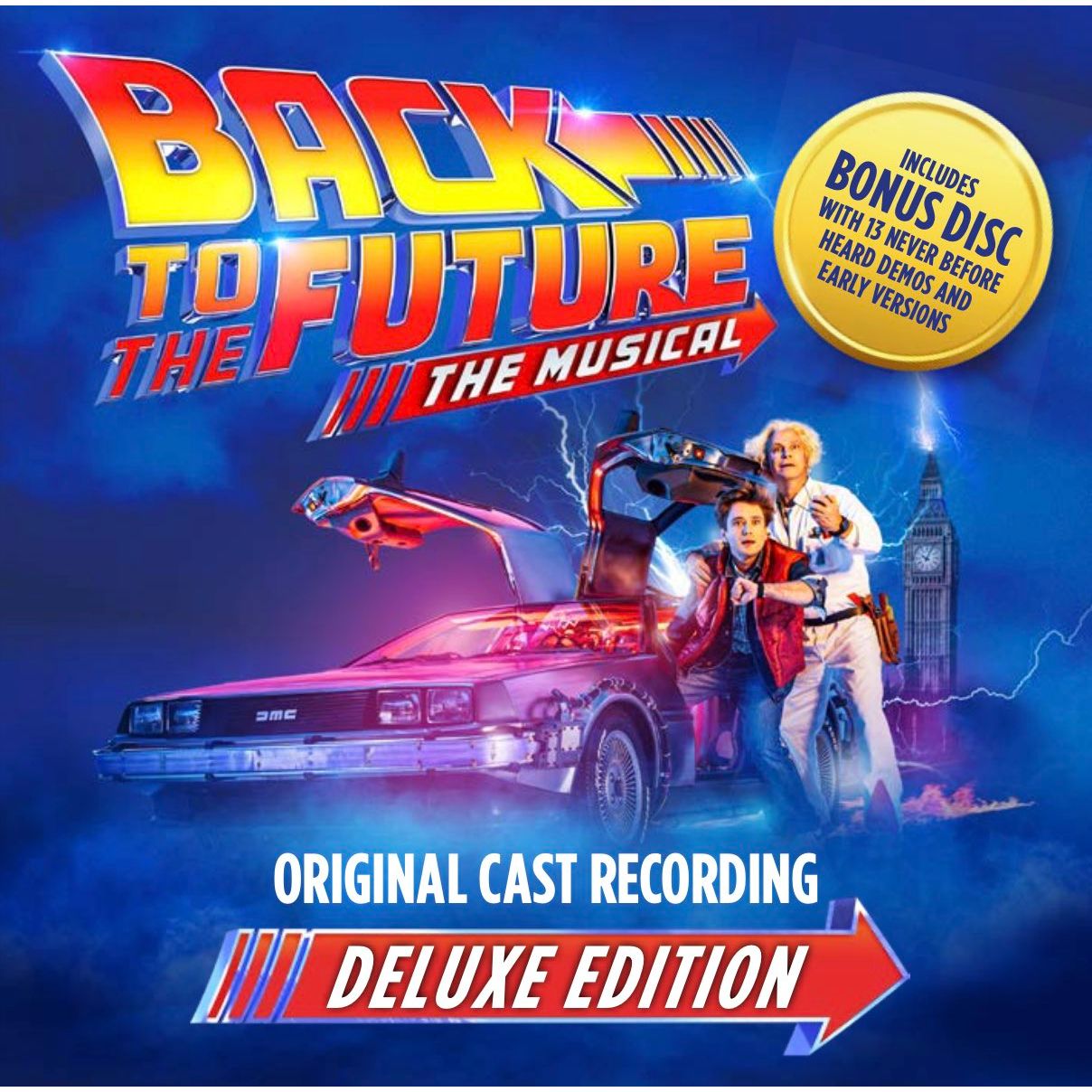 Back to the Future: The Musical (Original Cast Recording) Deluxe Edition CD by MyHackerTech