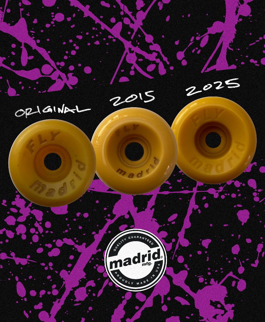 40th Anniversary Limited Edition Madrid Valterra Skateboard by MyHackerTech