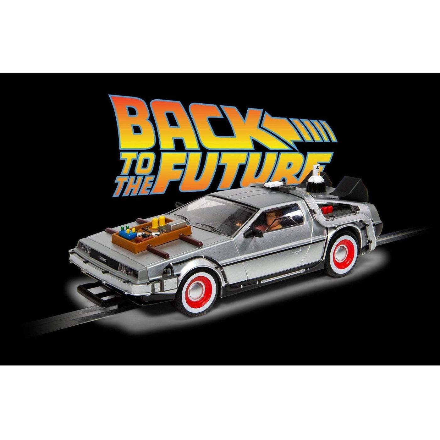 Scalextric Back to the Future Part III 1:32 scale DeLorean Slot Car by MyHackerTech