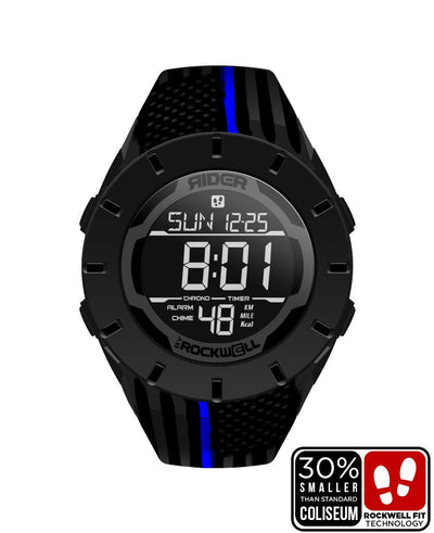 Coliseum Fit™ Forum - Police Assault Edition (Phantom Black) Watch by MyHackerTech