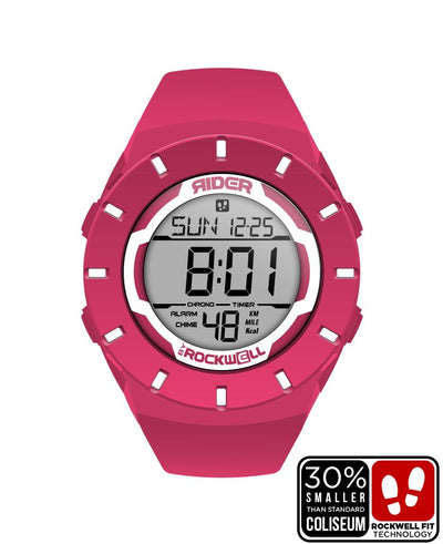 Coliseum Fit™ Forum (Pink/White) Watch by MyHackerTech