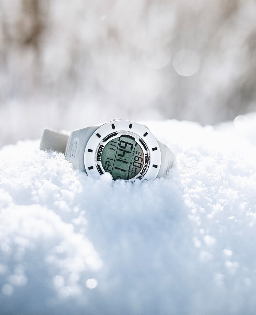 Coliseum Fit™ Forum (White/Black) Watch by MyHackerTech