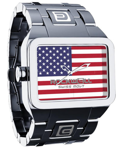 Duel Time Freedom Edition (Silver) Watch by MyHackerTech