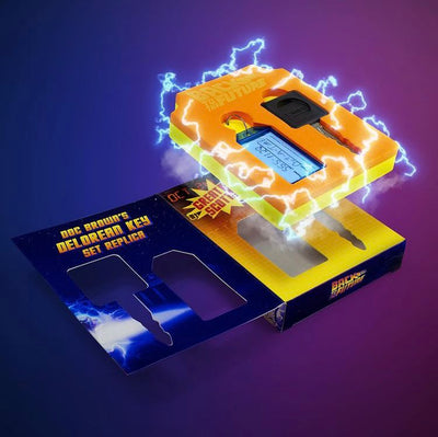 Back to the Future DeLorean Key Set Replica by MyHackerTech