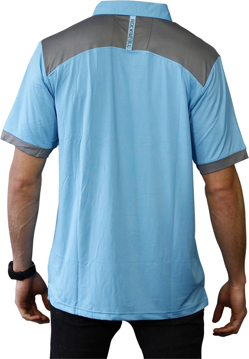 Rockwell Poly-Blend Polo - Shark/Gray by MyHackerTech