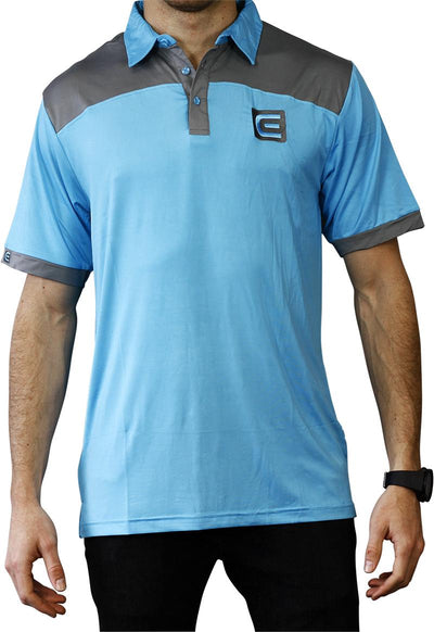 Rockwell Poly-Blend Polo - Shark/Gray by MyHackerTech