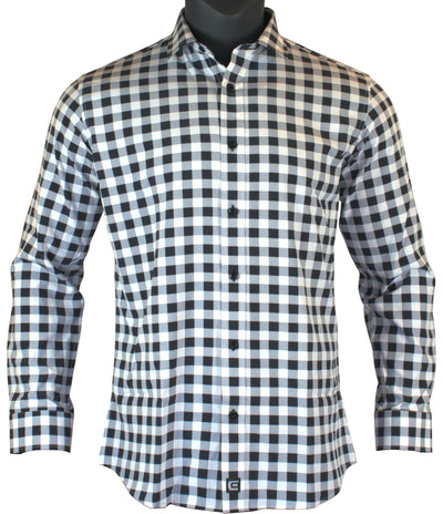 The Titan - Grey Plaid Long Sleeve by MyHackerTech