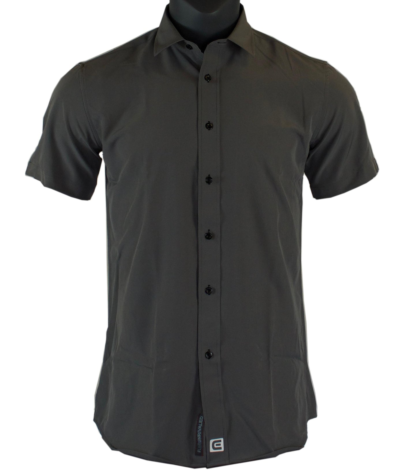 The Titan - Solid Gray Short Sleeve by MyHackerTech