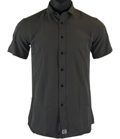 The Titan - Solid Gray Short Sleeve by MyHackerTech