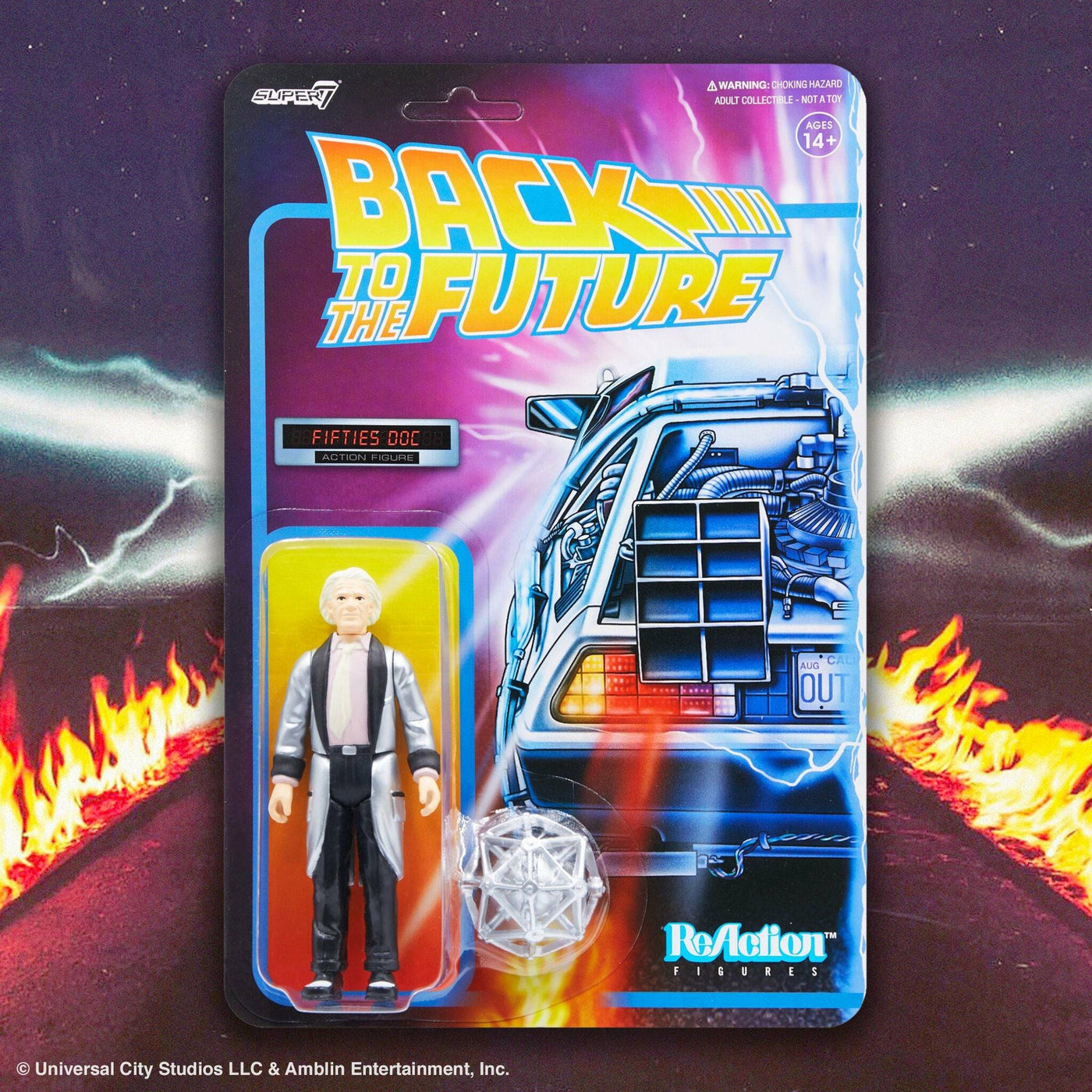 ReAction Back to the Future Fifties Doc 3¾-inch Retro Action Figure by MyHackerTech