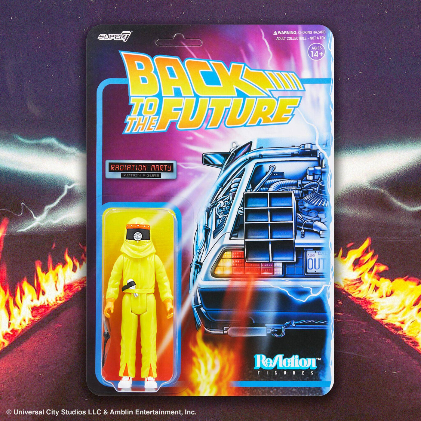 ReAction Back to the Future Radiation Marty 3¾-inch Retro Action Figure by MyHackerTech