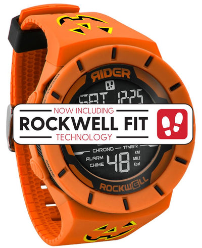 Coliseum Fit™ - Jack-O-Lantern Edition (Orange/Black) Watch by MyHackerTech