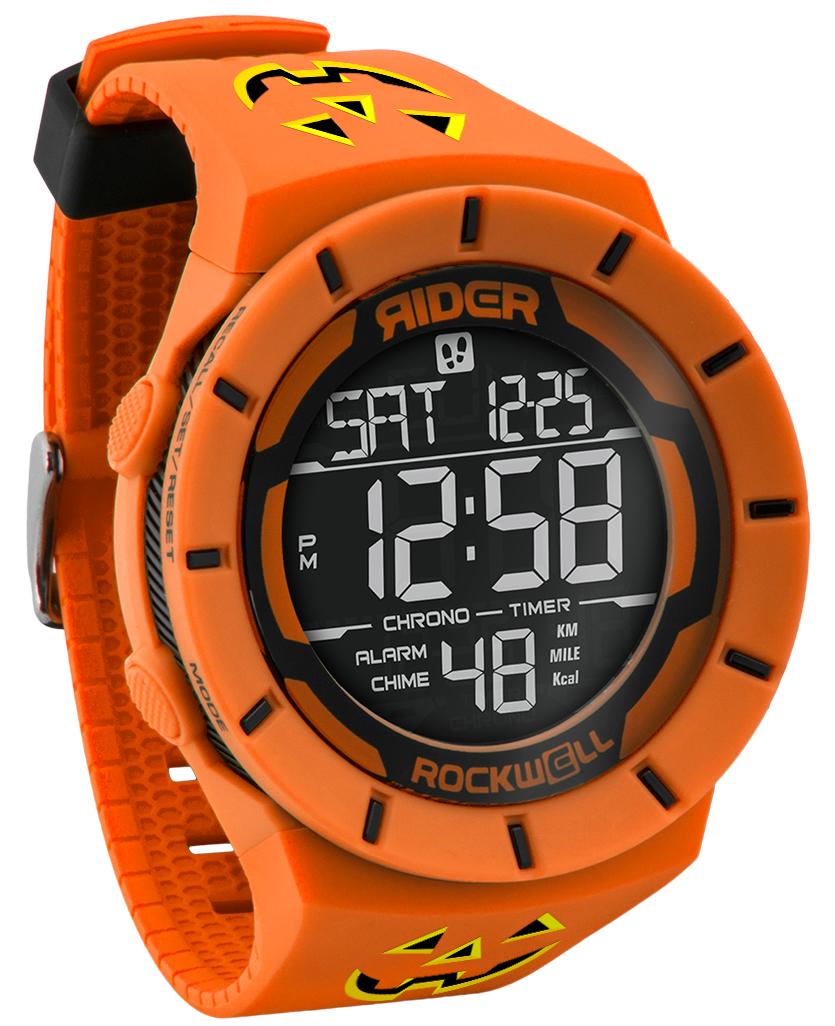 Coliseum Fit™ - Jack-O-Lantern Edition (Orange/Black) Watch by MyHackerTech