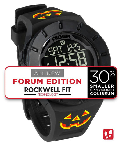 The Coliseum Fit™ - Jack-O-Lantern FORUM EDITION (Phantom Black) Watch by MyHackerTech
