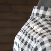 The Titan - Grey Plaid Long Sleeve by MyHackerTech