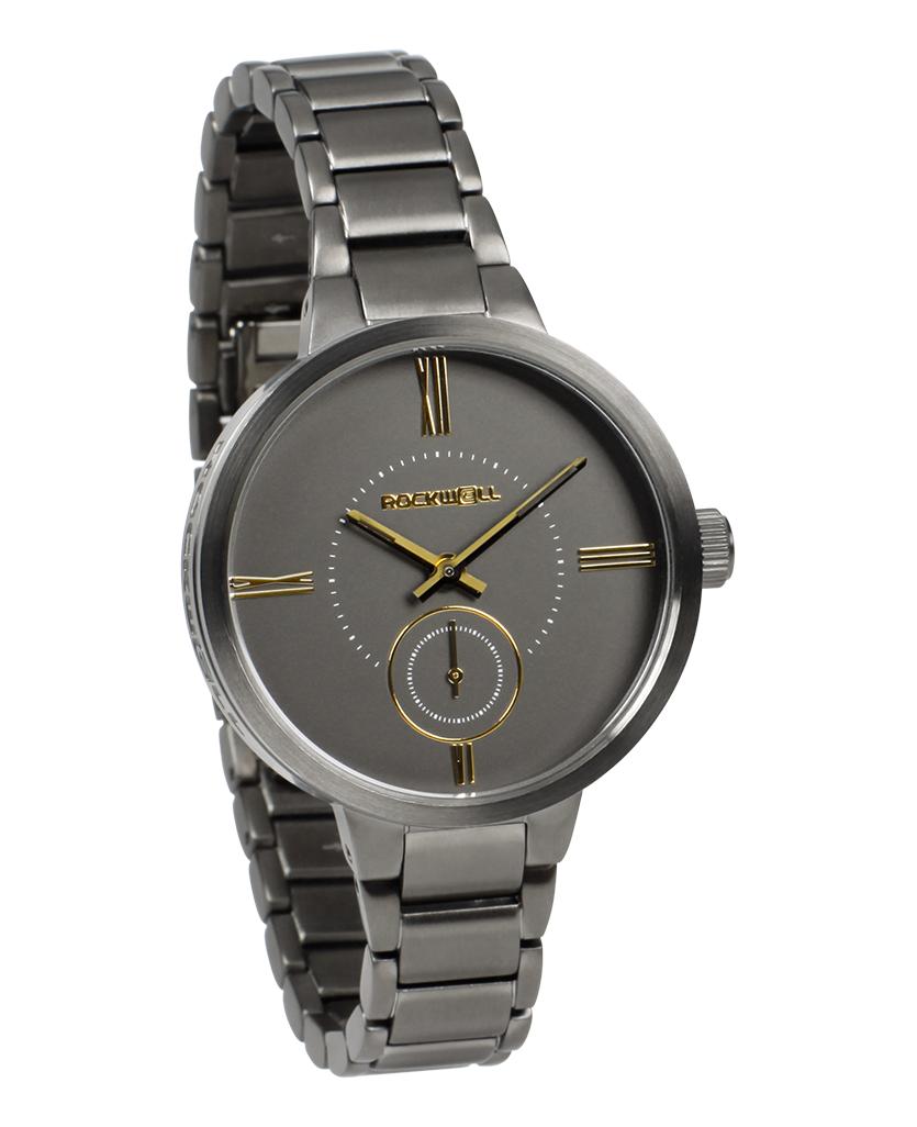 Kennedy (Gunmetal/Gold) Watch by MyHackerTech
