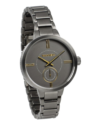 Kennedy (Gunmetal/Gold) Watch by MyHackerTech