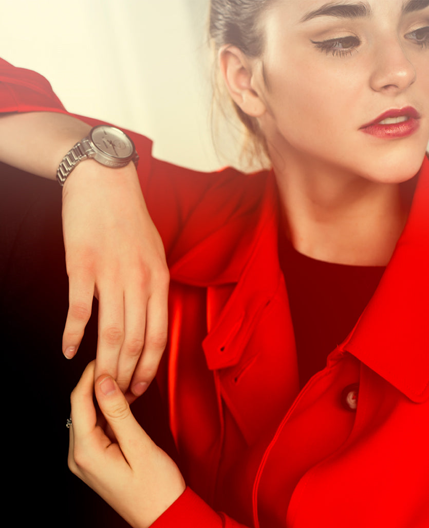 Kennedy (Silver/White) Watch by MyHackerTech