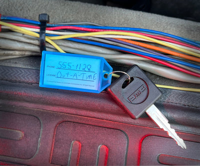 Back to the Future DeLorean Key Set Replica by MyHackerTech