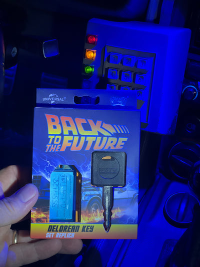 Back to the Future DeLorean Key Set Replica by MyHackerTech