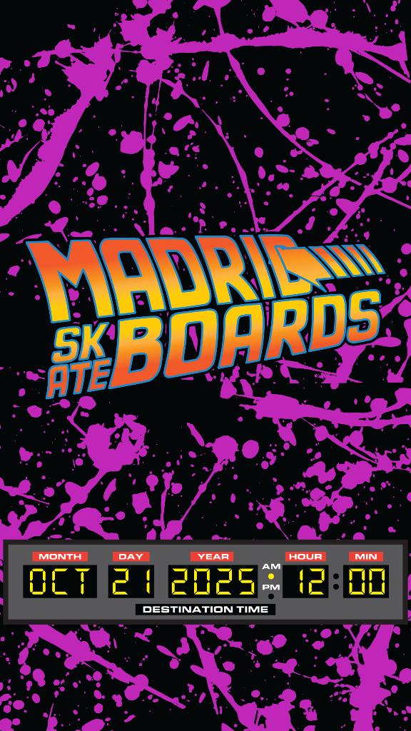 40th Anniversary Limited Edition Madrid Valterra Skateboard by MyHackerTech