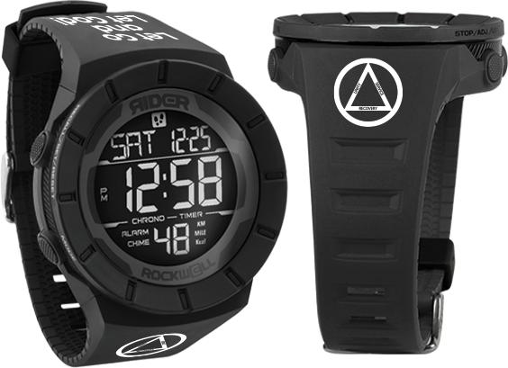 Coliseum Fit™ (Phantom Black) Watch - Recovery by MyHackerTech