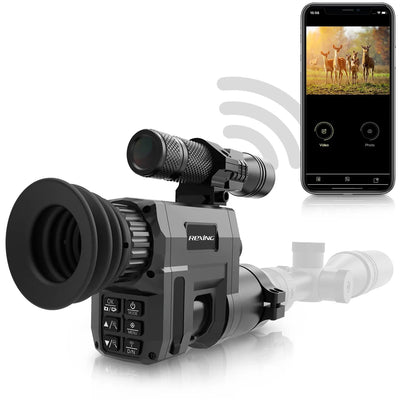 Rexing NVS1 Digital Infrared Night Vision Scope Camera HD Video Recording with Wi-Fi by MyHackerTech