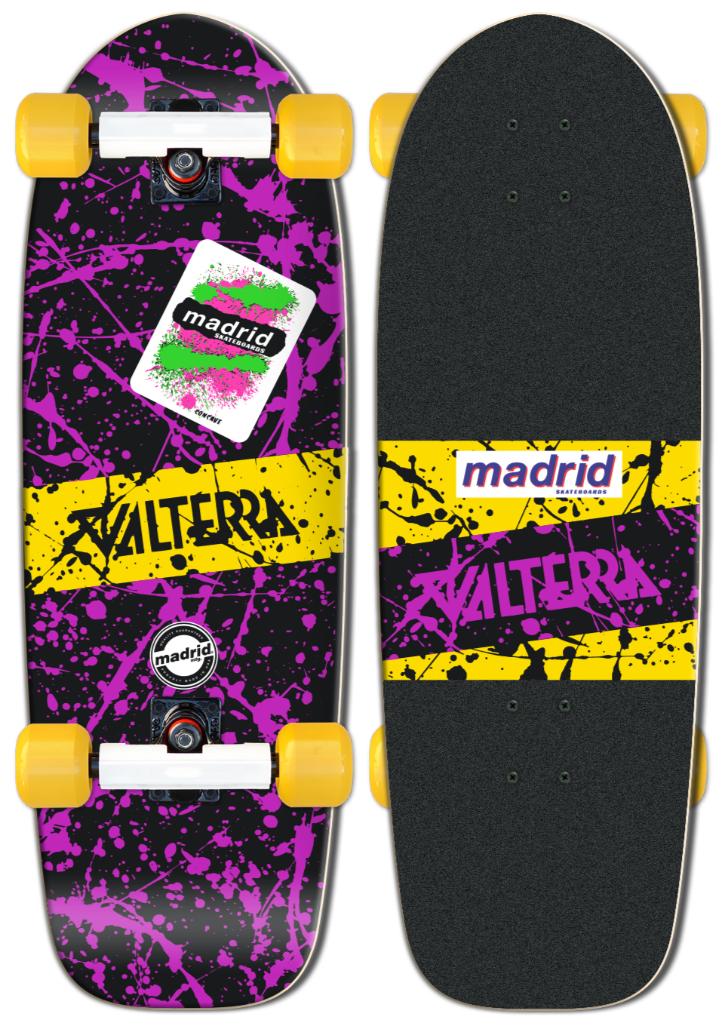 40th Anniversary Limited Edition Madrid Valterra Skateboard by MyHackerTech