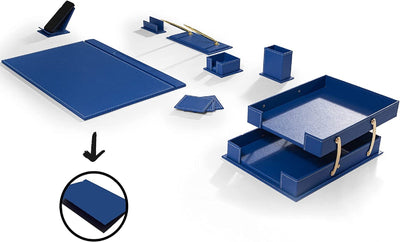 MOOG Classic Leather Desk Set - 12 PCS by MyHackerTech