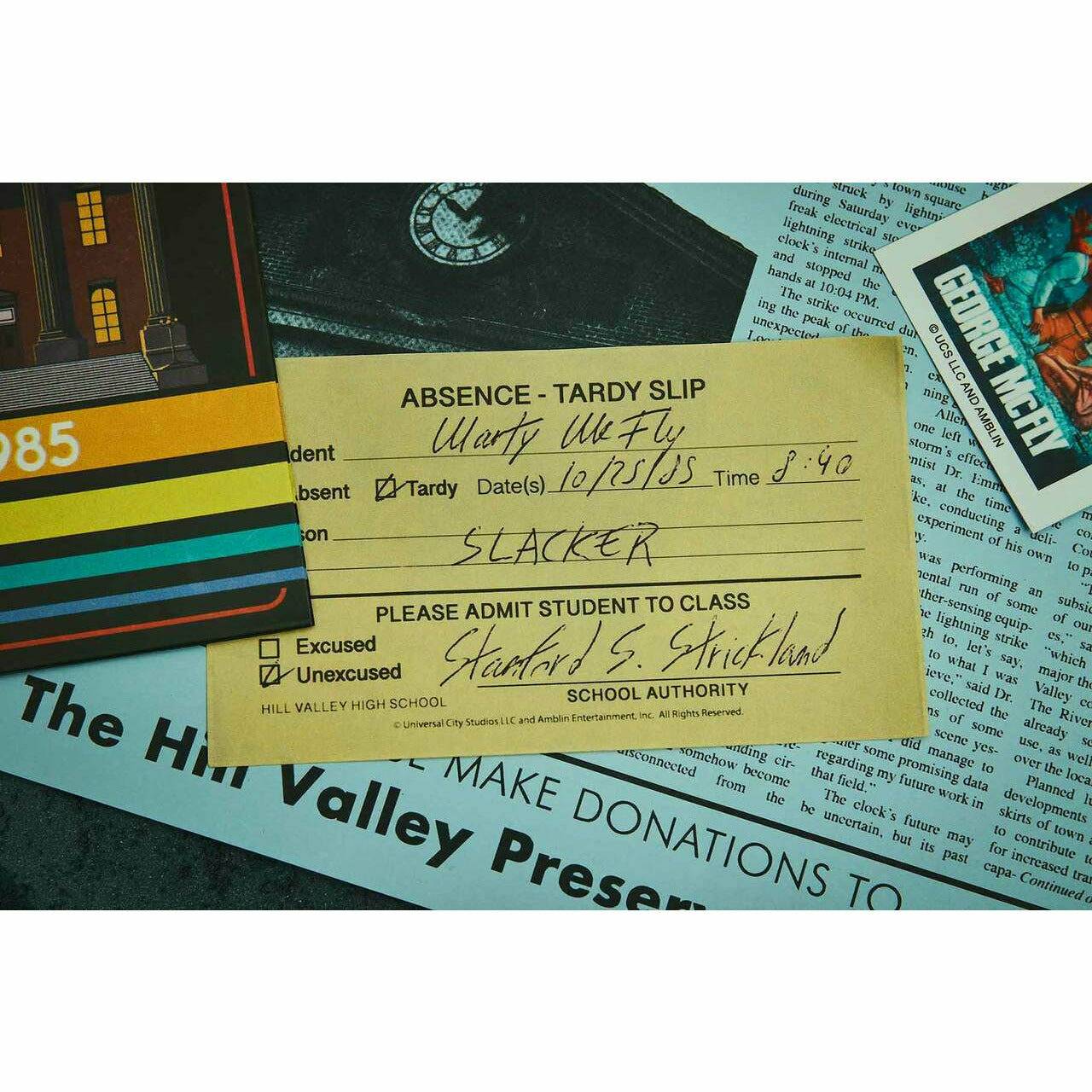 Back to the Future Time Travel Memories Kit - Standard Edition prop replicas by MyHackerTech