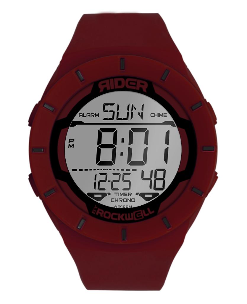 Coliseum (Maroon/Black) Watch by MyHackerTech