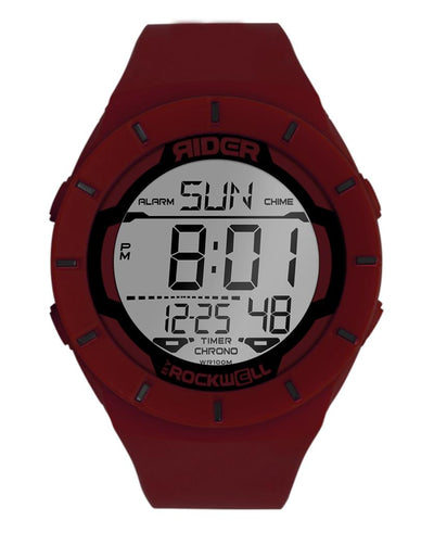 Coliseum (Maroon/Black) Watch by MyHackerTech