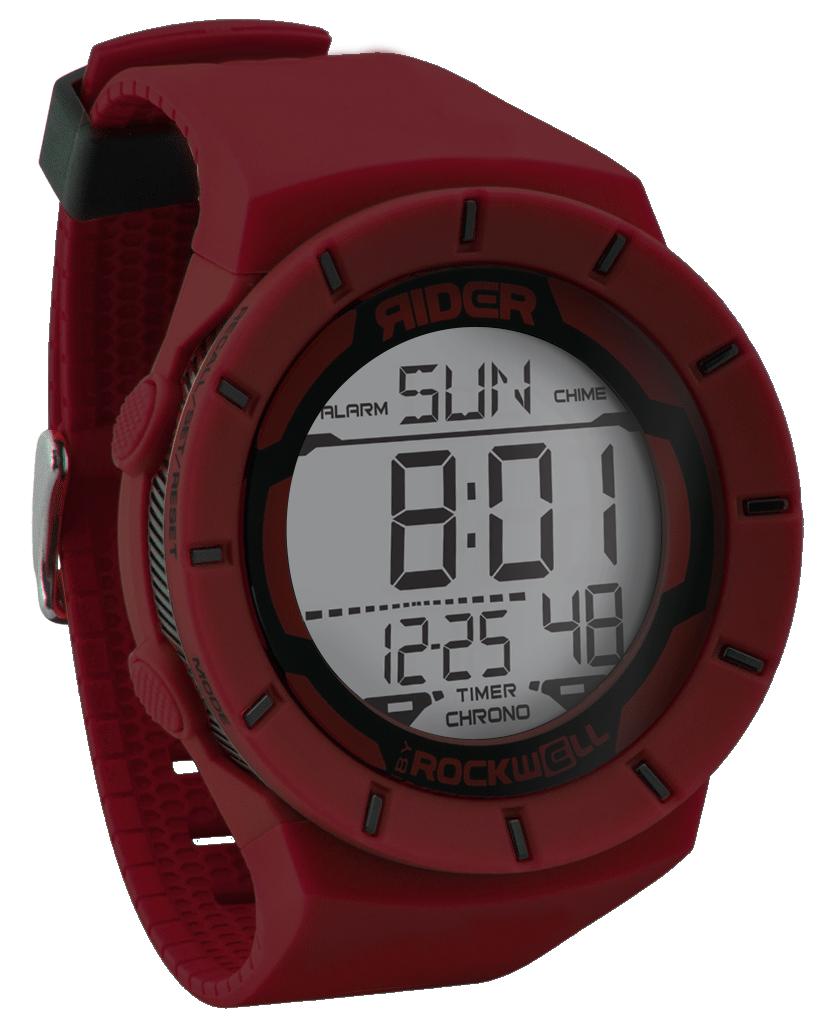 Coliseum (Maroon/Black) Watch by MyHackerTech