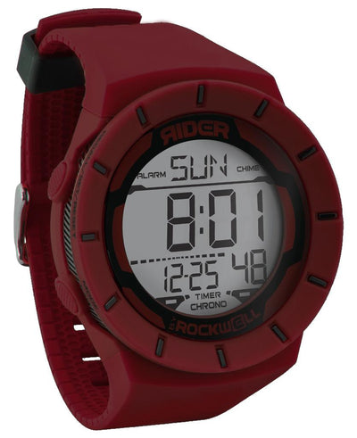 Coliseum (Maroon/Black) Watch by MyHackerTech