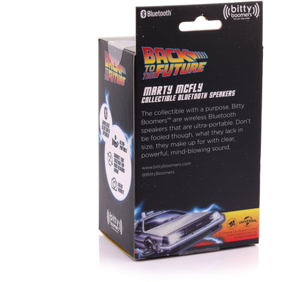 Universal Back to the Future Marty McFly Bitty Boomer Bluetooth Speaker by MyHackerTech