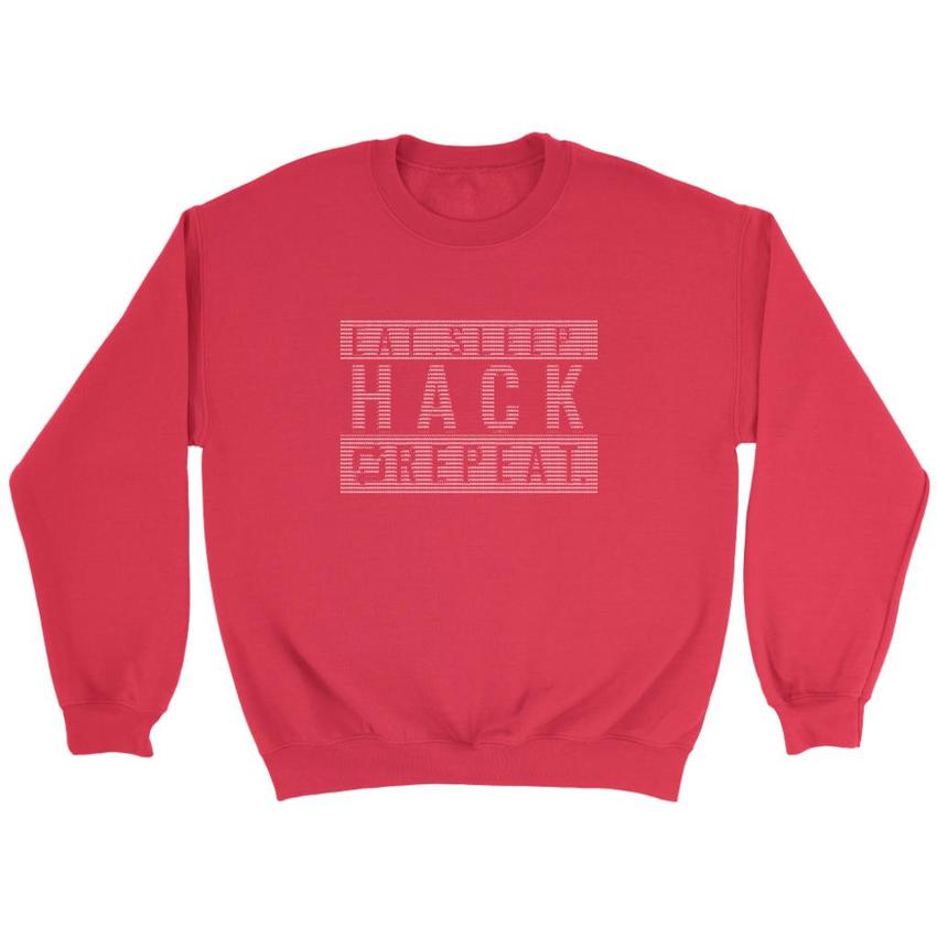 Eat sleep hack repeat v1 - Crewneck Sweatshirt by MyHackerTech
