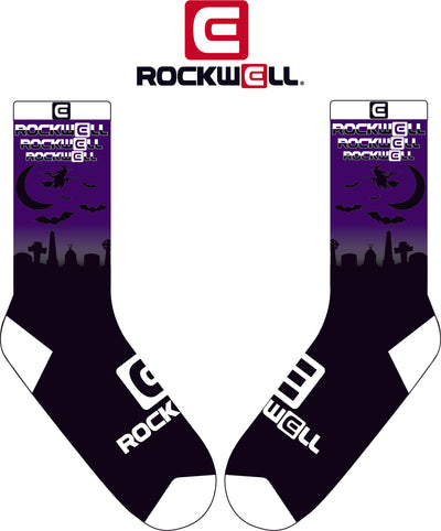 Crew Socks - Night Sky Witch by MyHackerTech