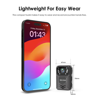 Rexing P3 Mini FHD Body Camera 1080p by MyHackerTech