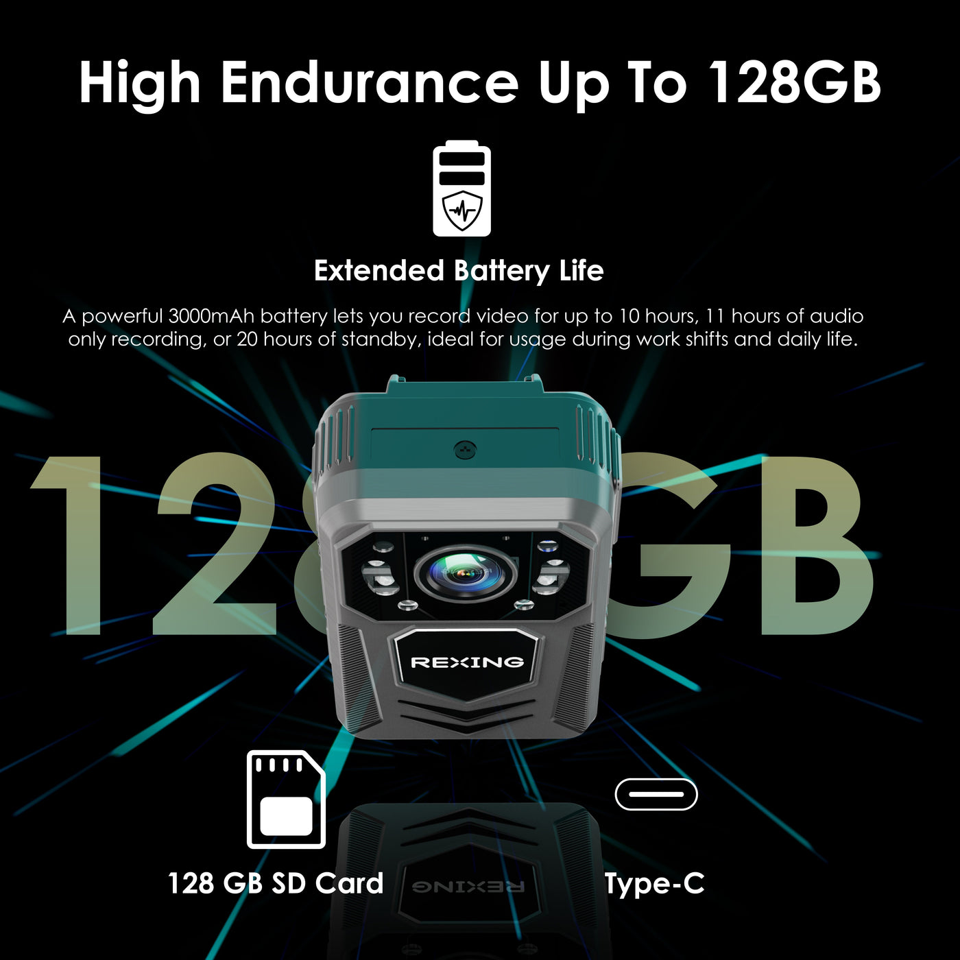 Rexing P3 Mini FHD Body Camera 1080p by MyHackerTech