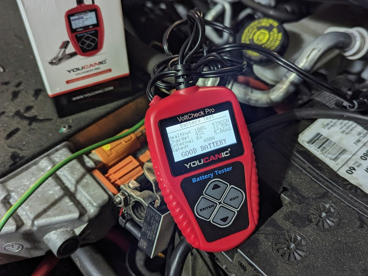 Voltcheck Pro | Digital Battery & Charging System Tester Analyzer | UCAN-VOLT-II