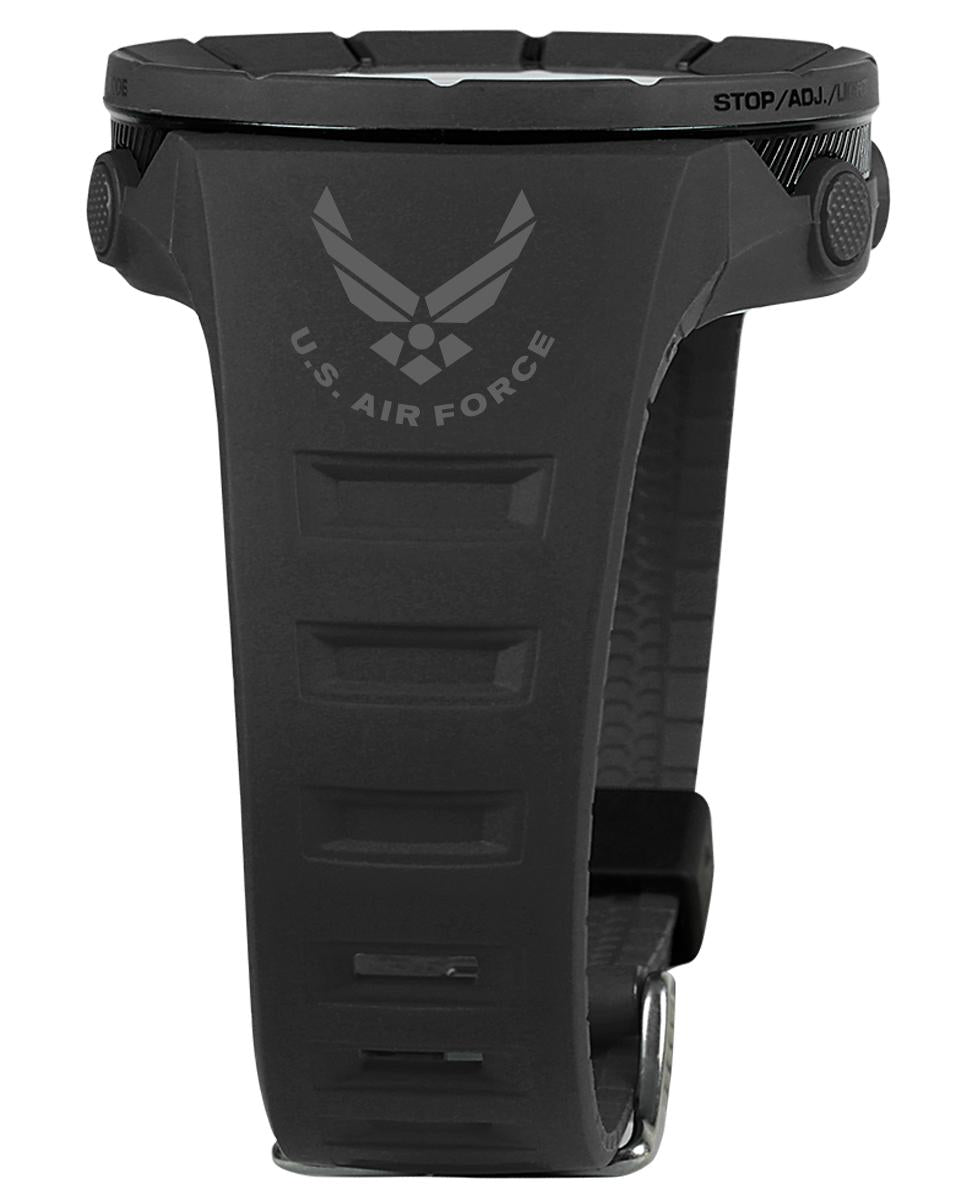 Coliseum Fit™ Air Force Edition (Phantom Black) Watch by MyHackerTech