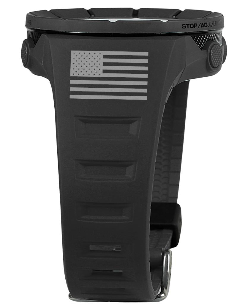 Coliseum Fit™ Freedom Edition (Phantom Black) Watch by MyHackerTech