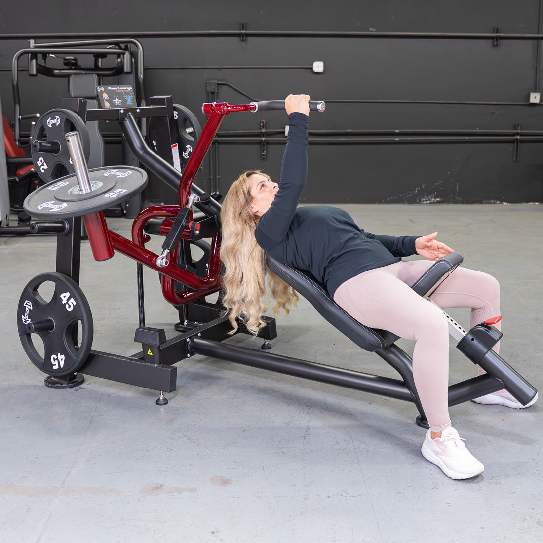 Tech Pec Power Leverage V2 Incline Pec Fly | Iso-Lateral Chest Machine – Muscle ...