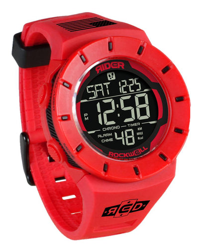 Coliseum Fit™ Forum - R.E.D. Edition (Red/Black) Watch by MyHackerTech
