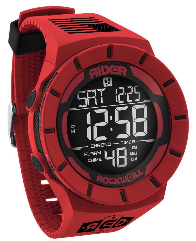 Coliseum Fit™ R.E.D. Edition (Red/Black) Watch by MyHackerTech