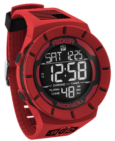 Coliseum Fit™ R.E.D. Edition (Red/Black) Watch by MyHackerTech