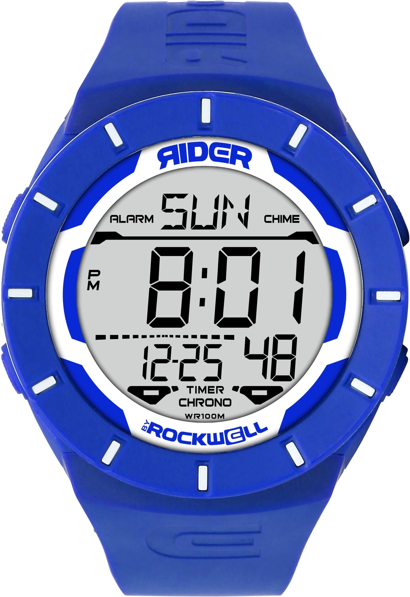 Coliseum (Blue/White) Watch by MyHackerTech