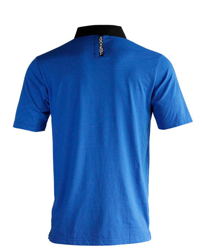 Rockwell Tri-Blend Pocket Polo - Blue by MyHackerTech