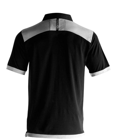Rockwell Tri-Blend Polo - Black/Gray by MyHackerTech