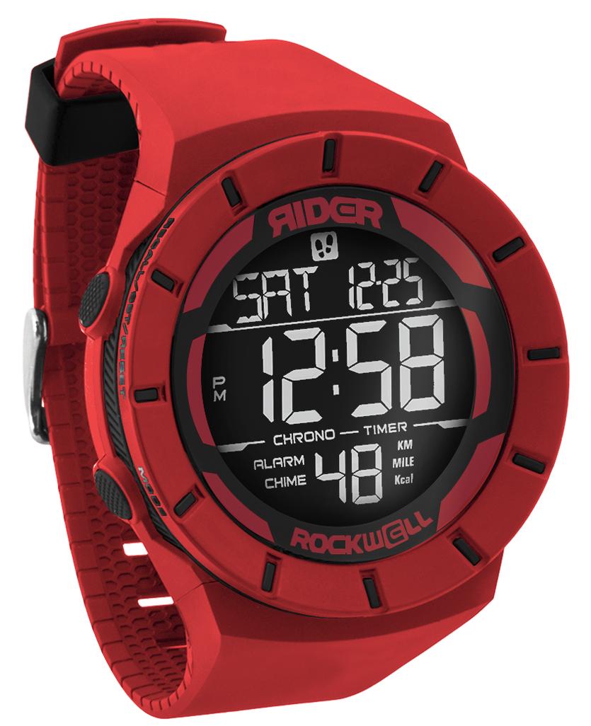 Coliseum Fit™ (Red/Black) Watch by MyHackerTech